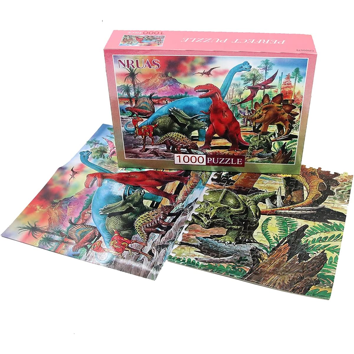 Jigsaw Puzzle 1000 Piece Dinosaur Puzzle Interesting Puzzle Toy Game for Adults and Children