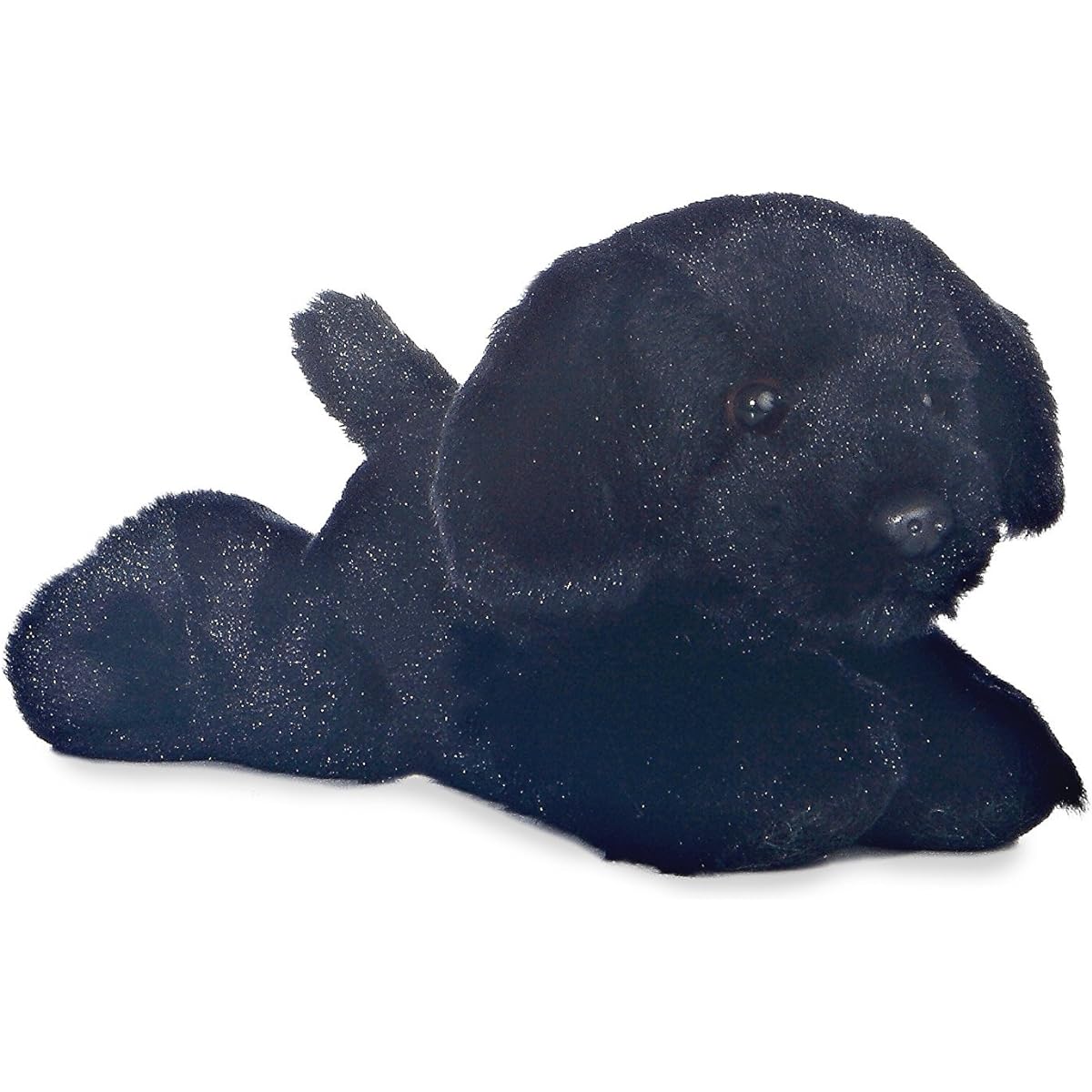 Aurora Black Lab and Lil' Lucky Dog 8" Mini Flopsy Set