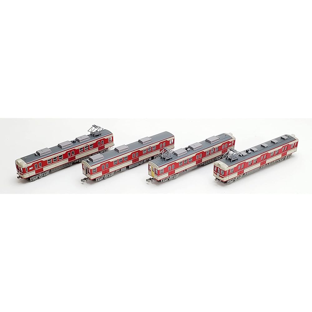 Railway Collection Iron Collection Kobe Electric Railway 1000 Series 1074+1153 Formation 4-Car Set Diorama Supplies 322795