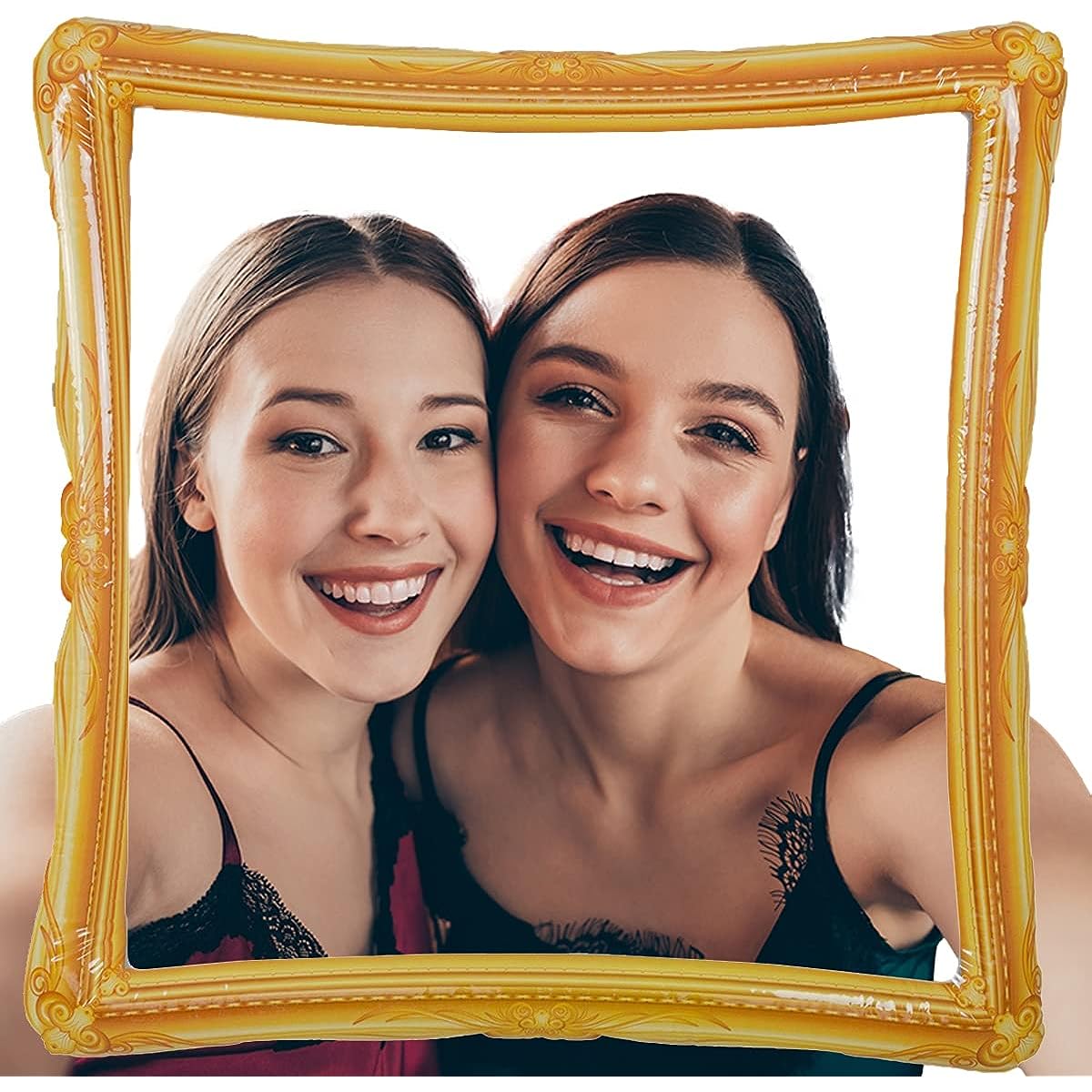 Inflatable selfie frame.