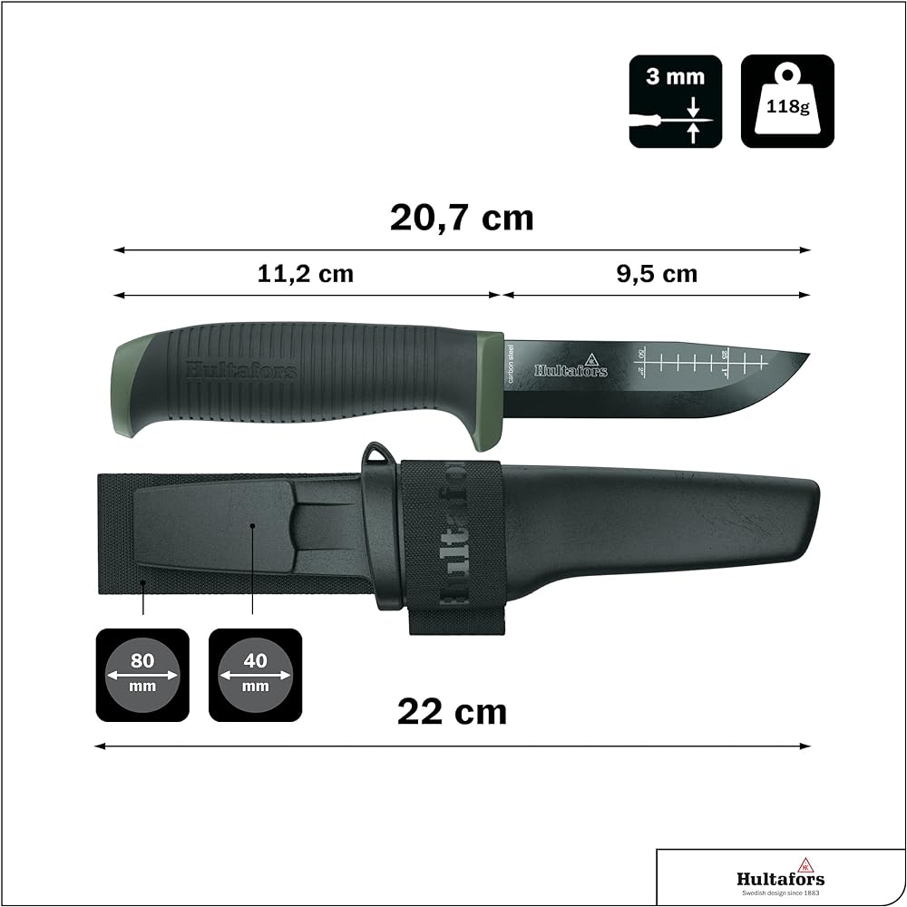 Hultafors Outdoor Camping Knife OK4 AV03802700