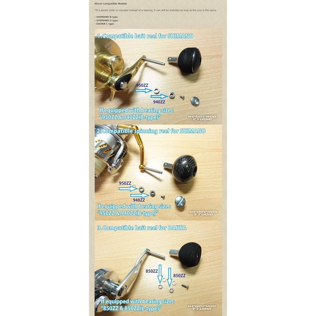 Studio Ocean Mark Handle Knob Various