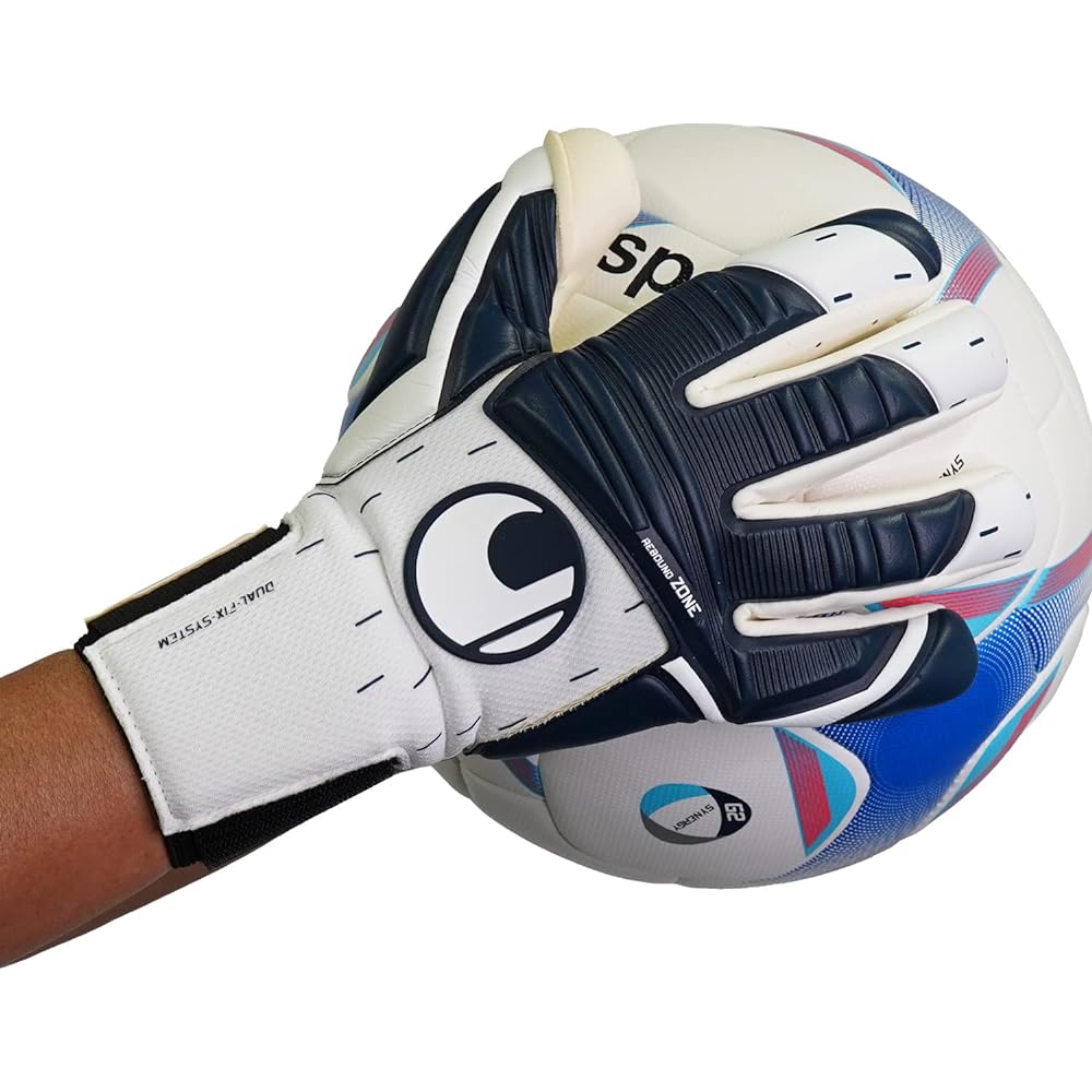 uhlsport Match Soccer GK Keeper Gloves Absolute Grip Tight Half Negative