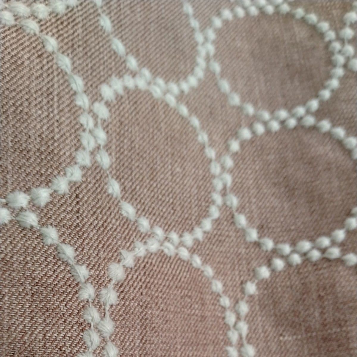 tambourine tambourine brown x light blue mina perhonen fabric half width 7
