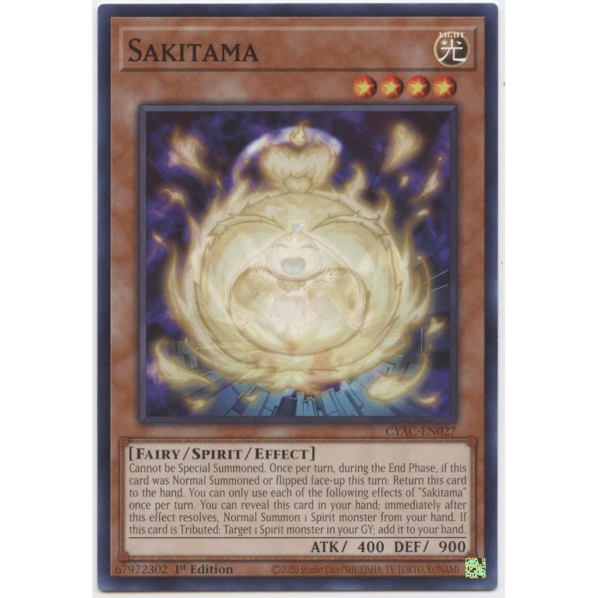 Sakitama CYAC-EN027 Common First Edition