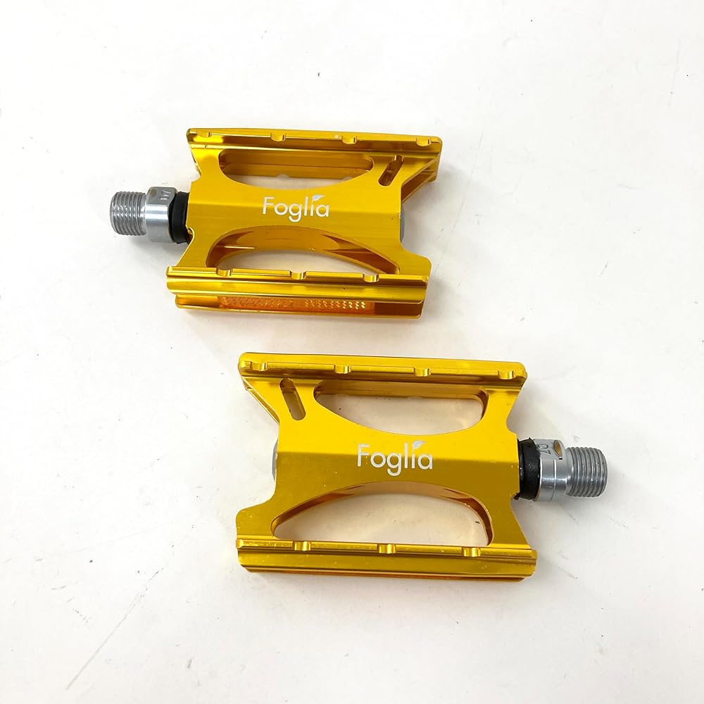 FOGLIA Pedal Gold/Red/Blue Bicycle LU-C16