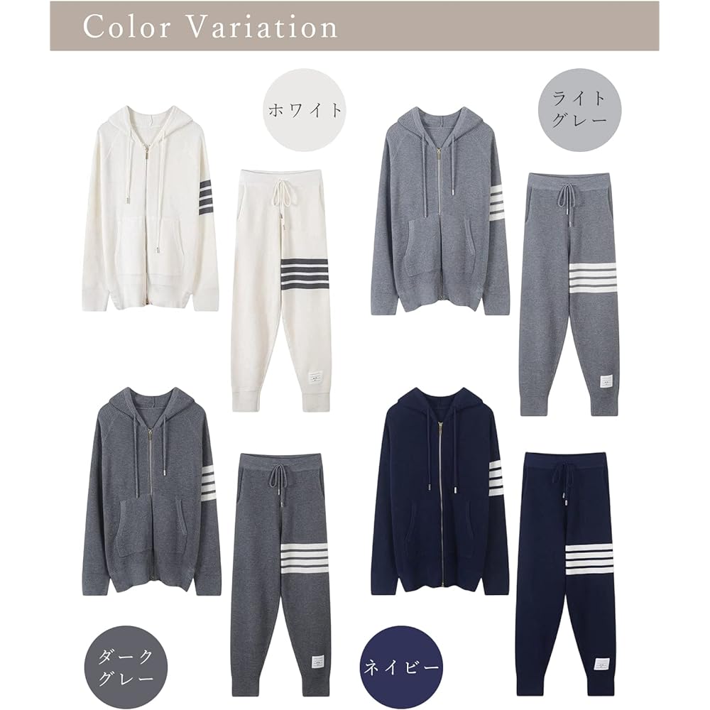[J.STORE] Setup Women's 2 Piece Set Sweatshirt Hoodie Pants Jersey Top and Bottom Set