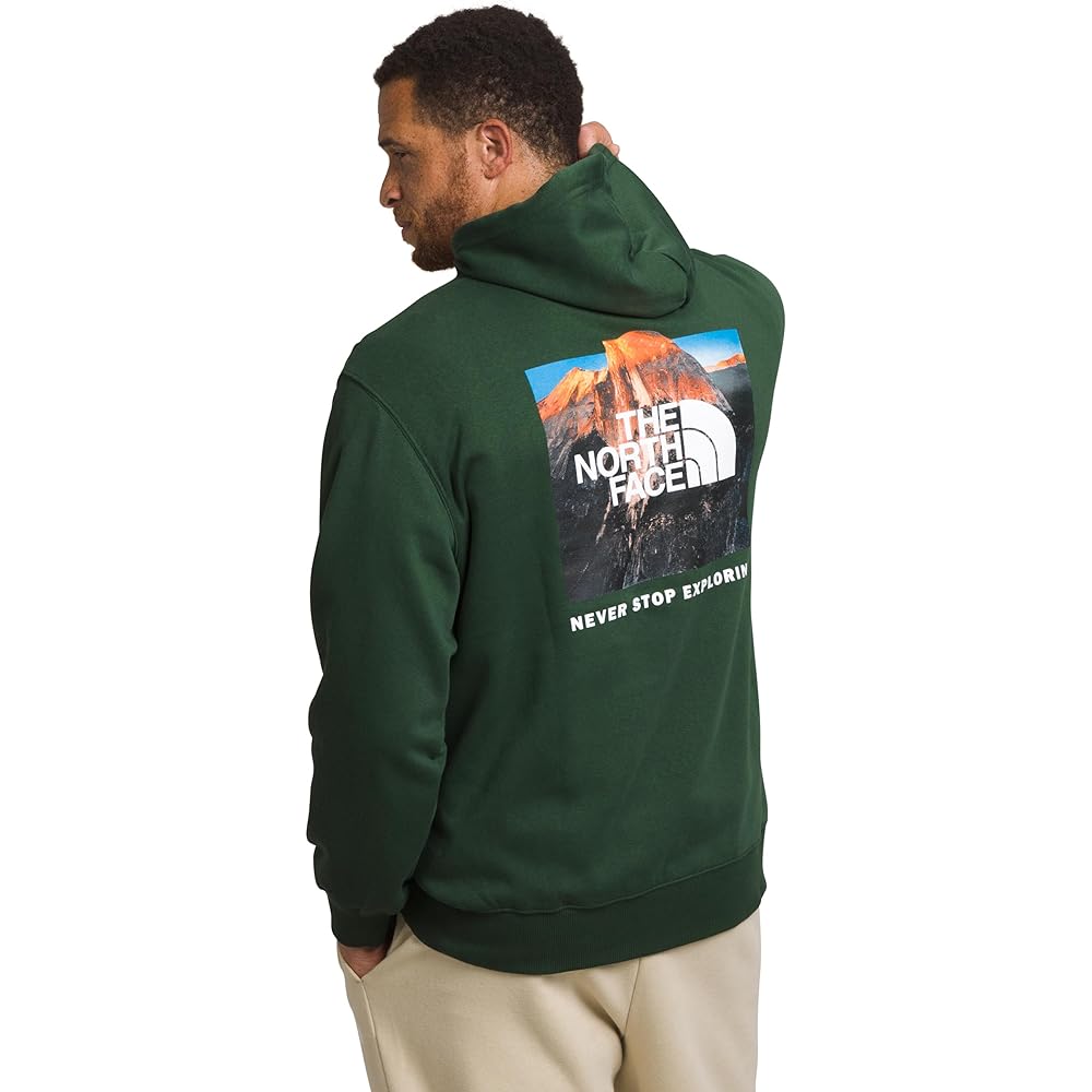 [The North Face] Hoodie Men's Back Blind Box Logo Box NSE Pullover Hoodie [Parallel Import]