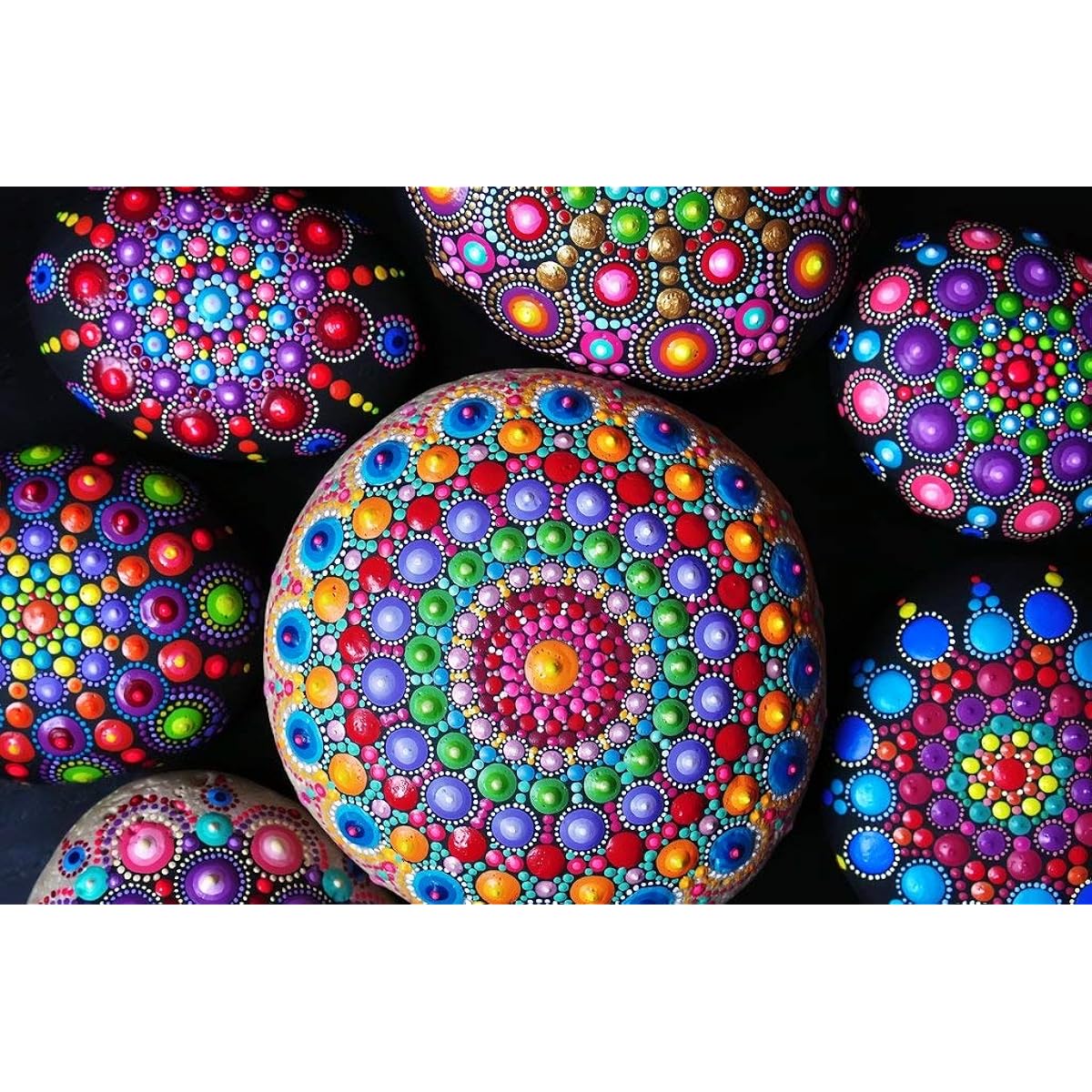 Nautilus Puzzles Wooden Jigsaw Puzzle Mandala Stone 432 Unique Wooden Pieces Made in the USA