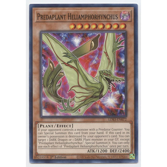 Predatory Plant Helianthophorhynchus - LDS3-EN072 - Common - First Edition