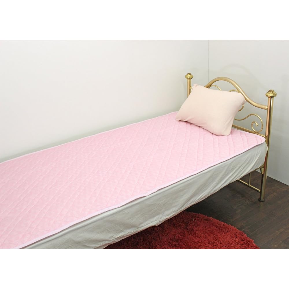 Kyoto Romance Kosugi Ice Sleep RG Bed Pad Double Pink 1-3131-5574-7100