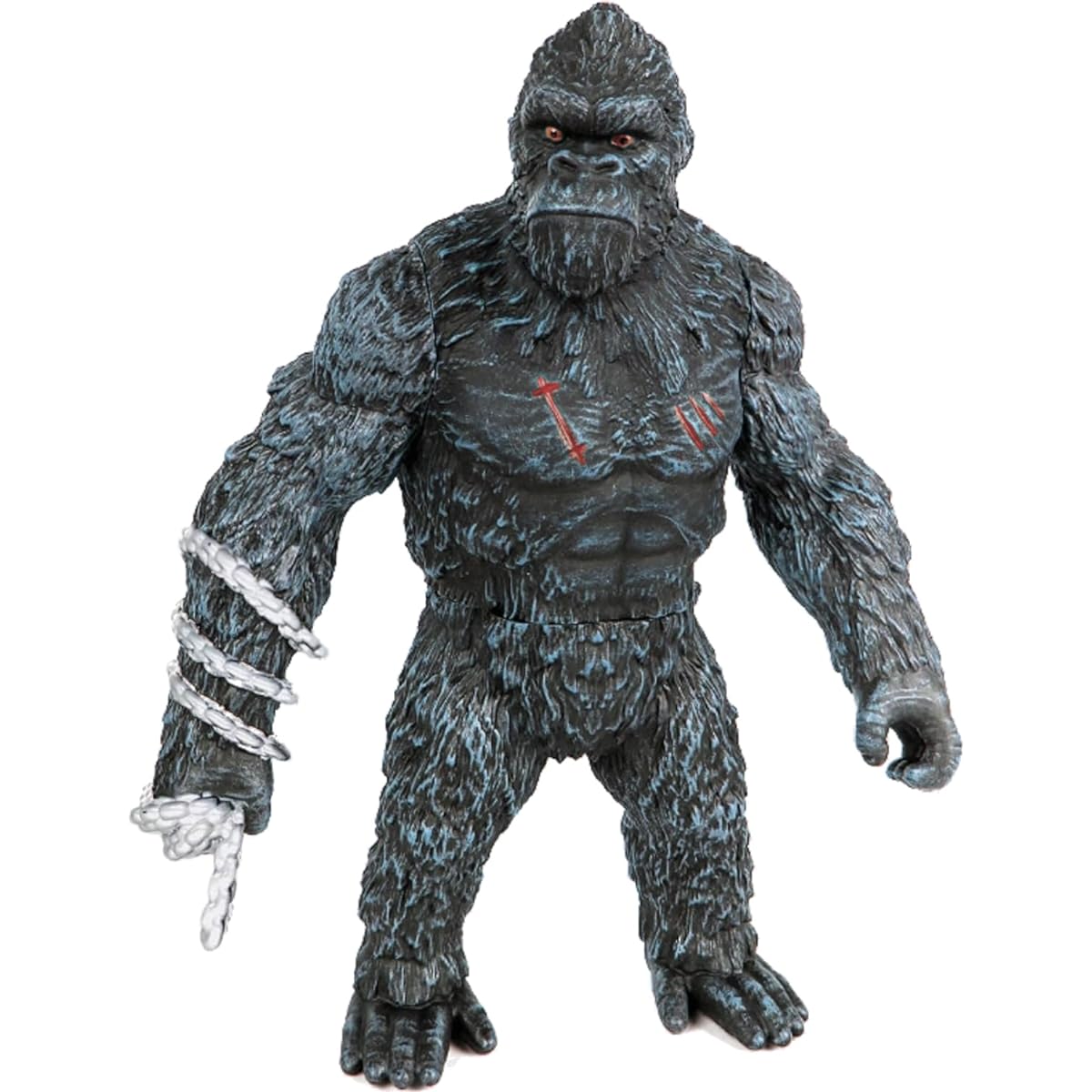 Giant Gorilla Action Figure 11.3" Highly Detailed Posable Ape Sculpture Collectible Plastic Model Decoration Toy Creature
