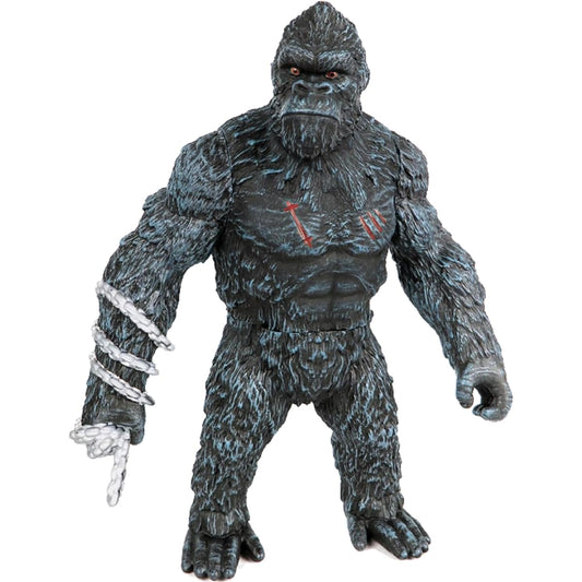 Giant Gorilla Action Figure 11.3" Highly Detailed Posable Ape Sculpture Collectible Plastic Model Decoration Toy Creature