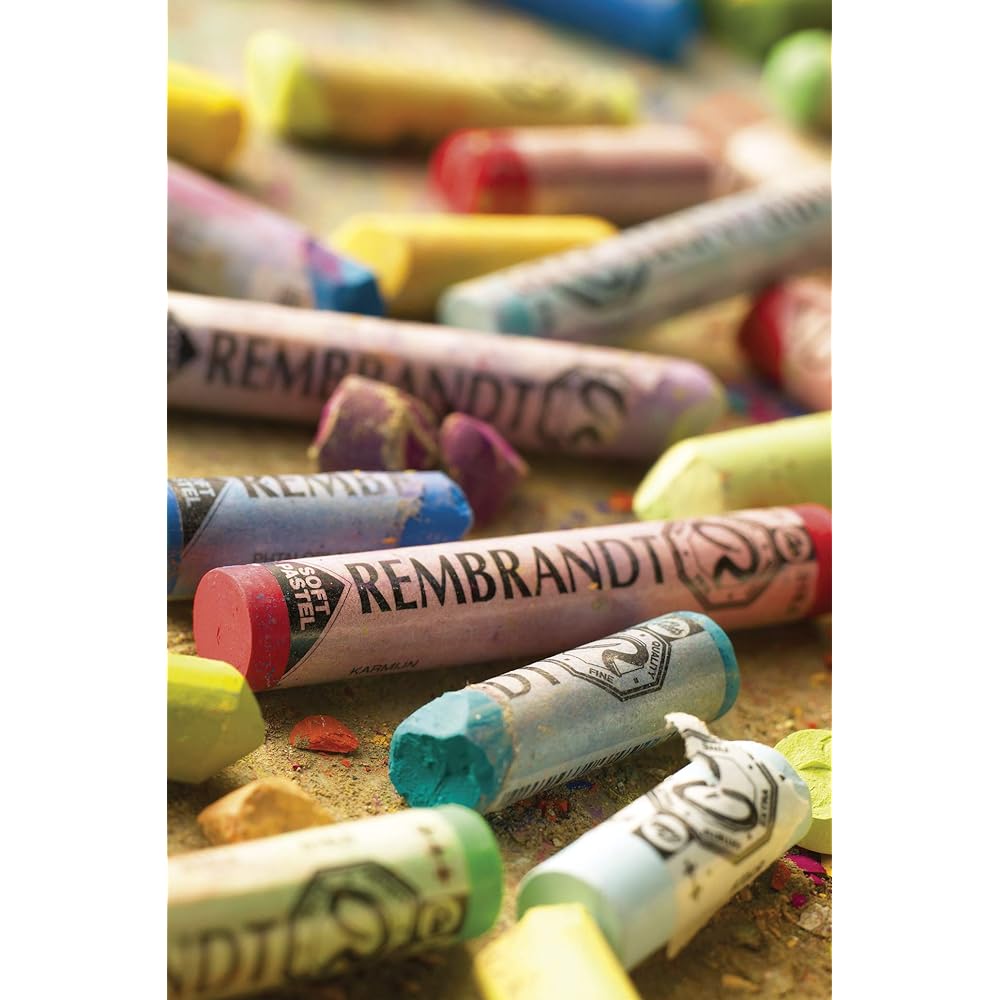 Talens Rembrandt Soft Pastel Half Stick 60 Color Set