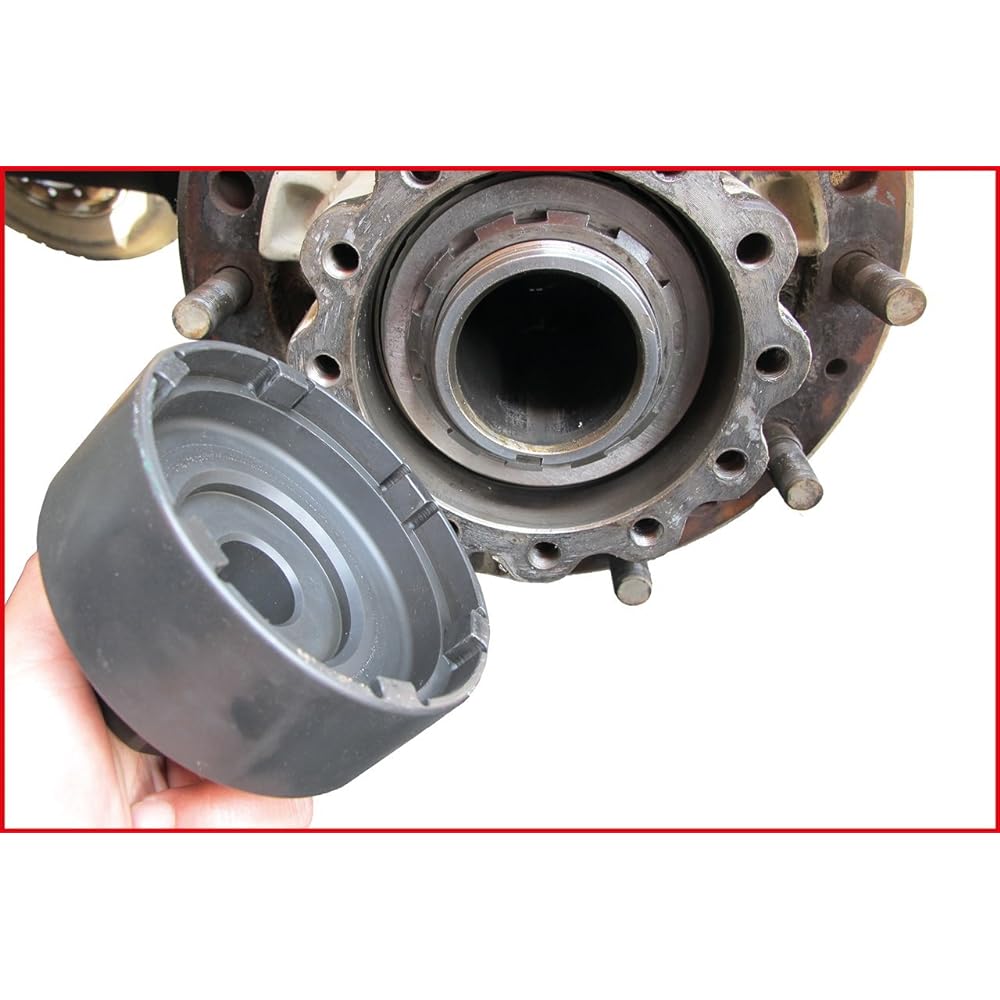 KS TOOLS 3/4" Groove nut socket Mercedes+MAN with 6 studs 450.0169