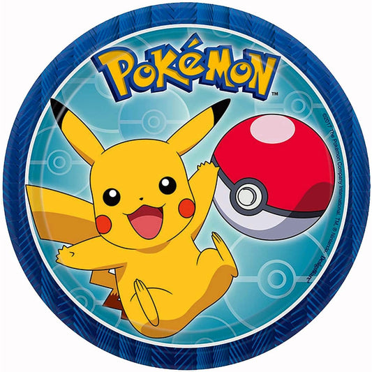 Amscan Pokemon 7 48
