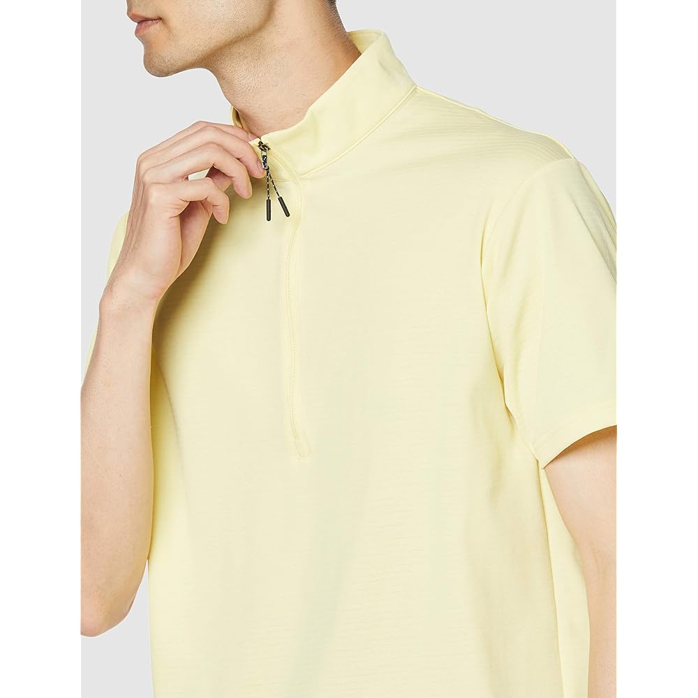 [Mizuno] Outdoor Travel & Walking Wear (Go to) Dry Vector Zip Short Sleeve Shirt B2MA0061 Men's