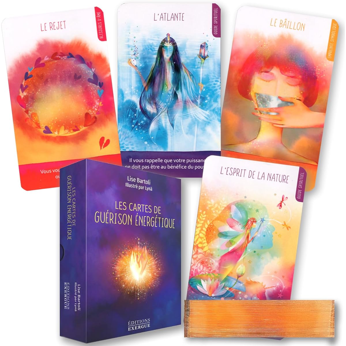[Genuine] Energy Healing Cards [Oracle Card Meanings List in Japanese] Tarot Cards Fortune Telling High Quality