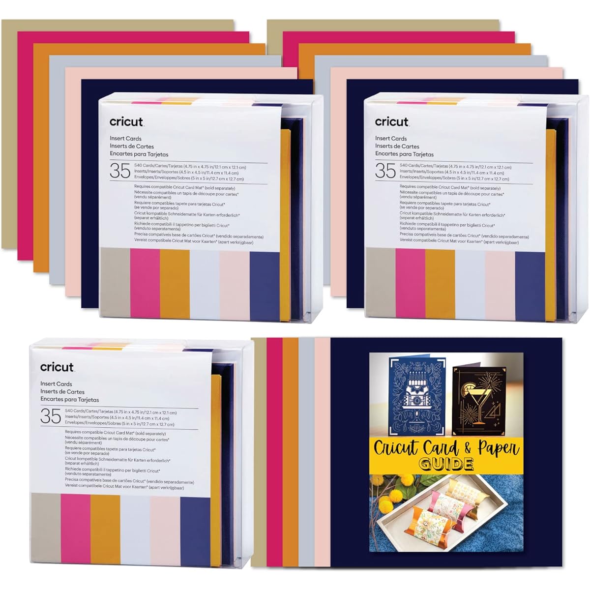 Cricut Insert Cards Triple S40 Sensei Sampler Set