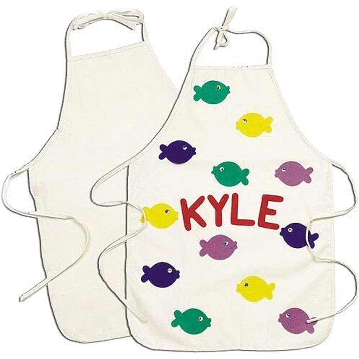 Let's make it with an original design - Cloth apron (2 pieces)