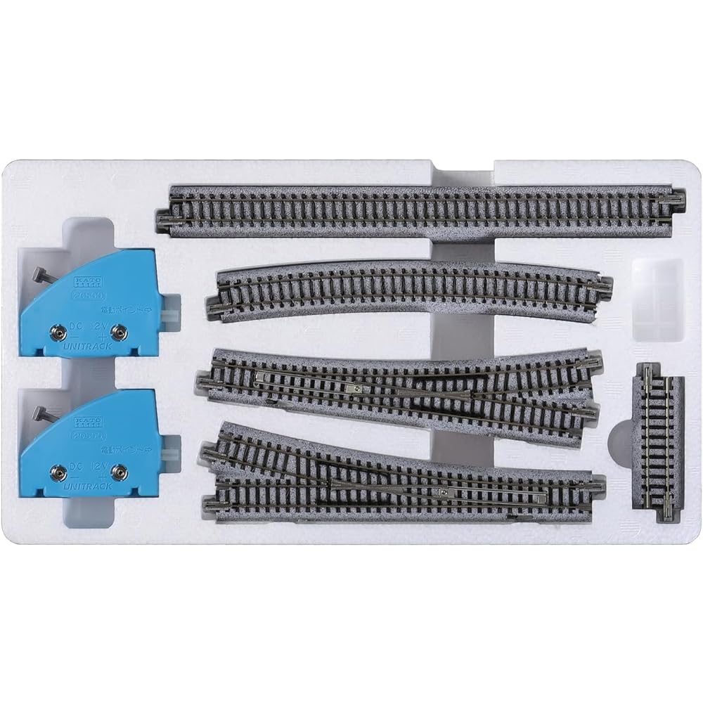 KATO N gauge siding track electric point set for island platform V1 20-860 Railway model supplies