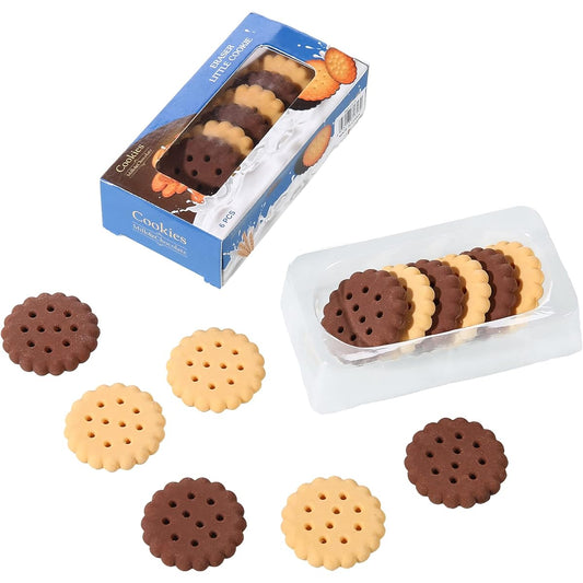 30pcs Cookie Food Erasers for Kids Girls 3D Mini Kawaii Biscuit Erasers Toys Classroom Rewards Party Favors