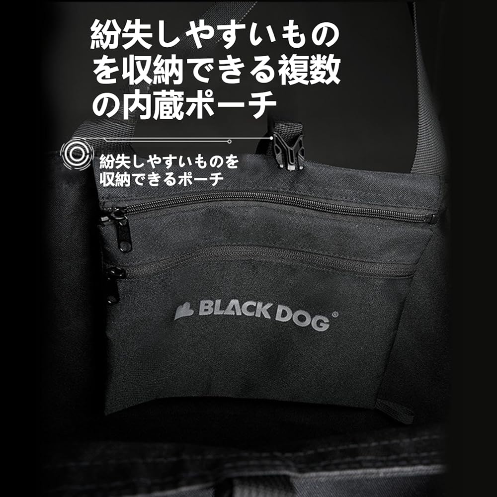 [Sevay Captain] Blackdog Tote Bag, Outdoor Storage Bag, Camping Gear Storage Bag, CORDURA Cordura Material, Large Capacity, 45L, Waterproof, Durable, Machine Washable