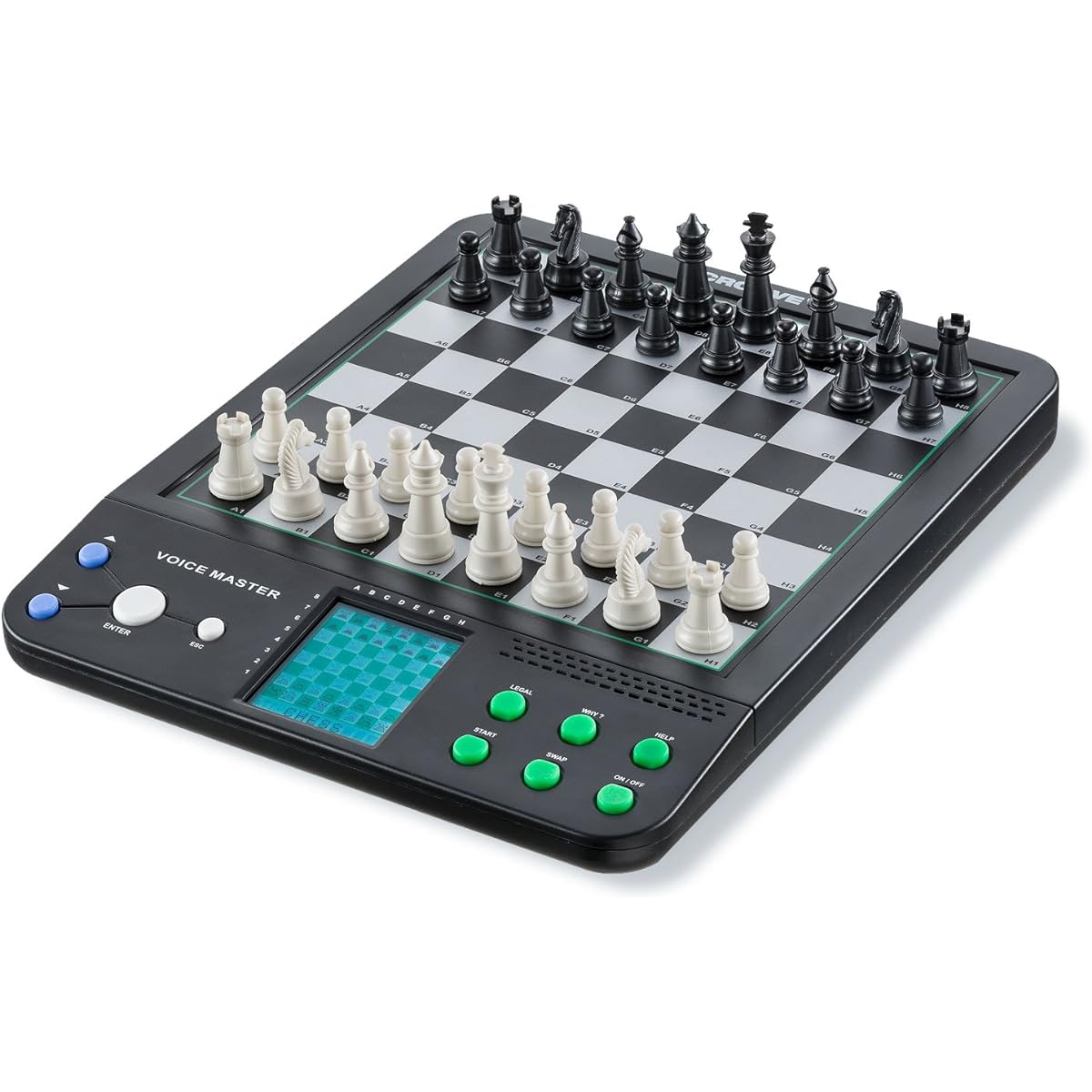 [Croove]Croove Electronic Chess and Checkers Set with 8In1 Board Games, For Kids To Learn and Play Chess - 740 [Parallel Import]
