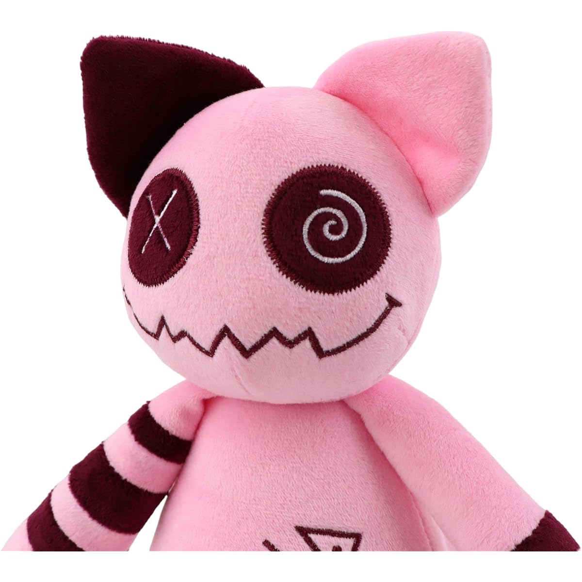 Bilibang Zombie Cat Plush Toy Zombie Plush Toy Soft Cat Stuffed Animal Doll Pink Stuffed Toy Adorable Cat Stuffed Animal Toy for Kids (Zombie Cat Stuffed Toy)