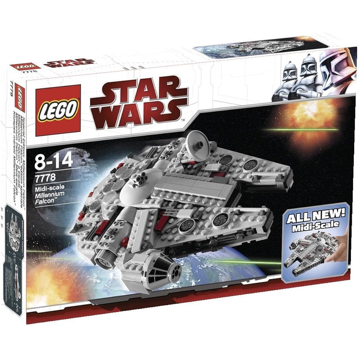 LEGO Star Wars Millennium Falcon (Mid-Scale) 7778 [Parallel Import]