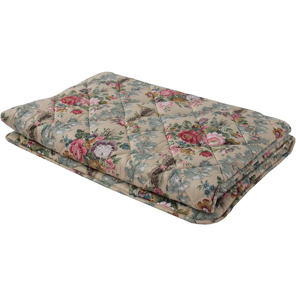 nishikawa [Nishikawa] Feather Pillow & Pillow Cover Beige 63X43cm Sanderson Rose Chateau Feather Antibacterial Odor Resistant Mite Resistant KXE7552011M