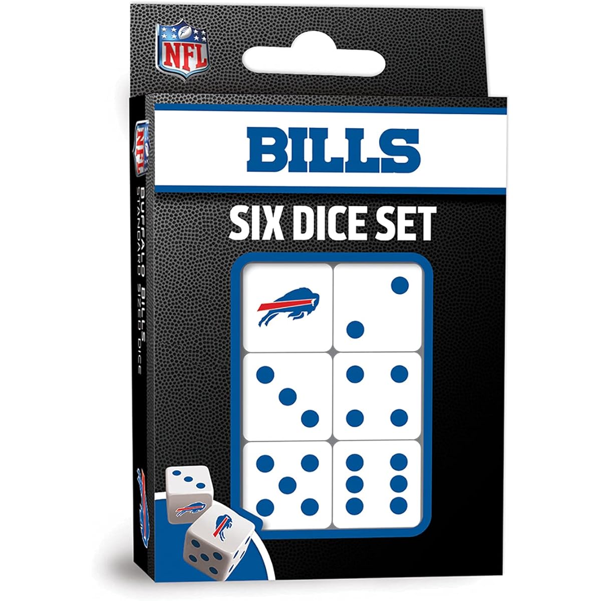 MasterPieces NFL New England Patriots Dice Set, One Size