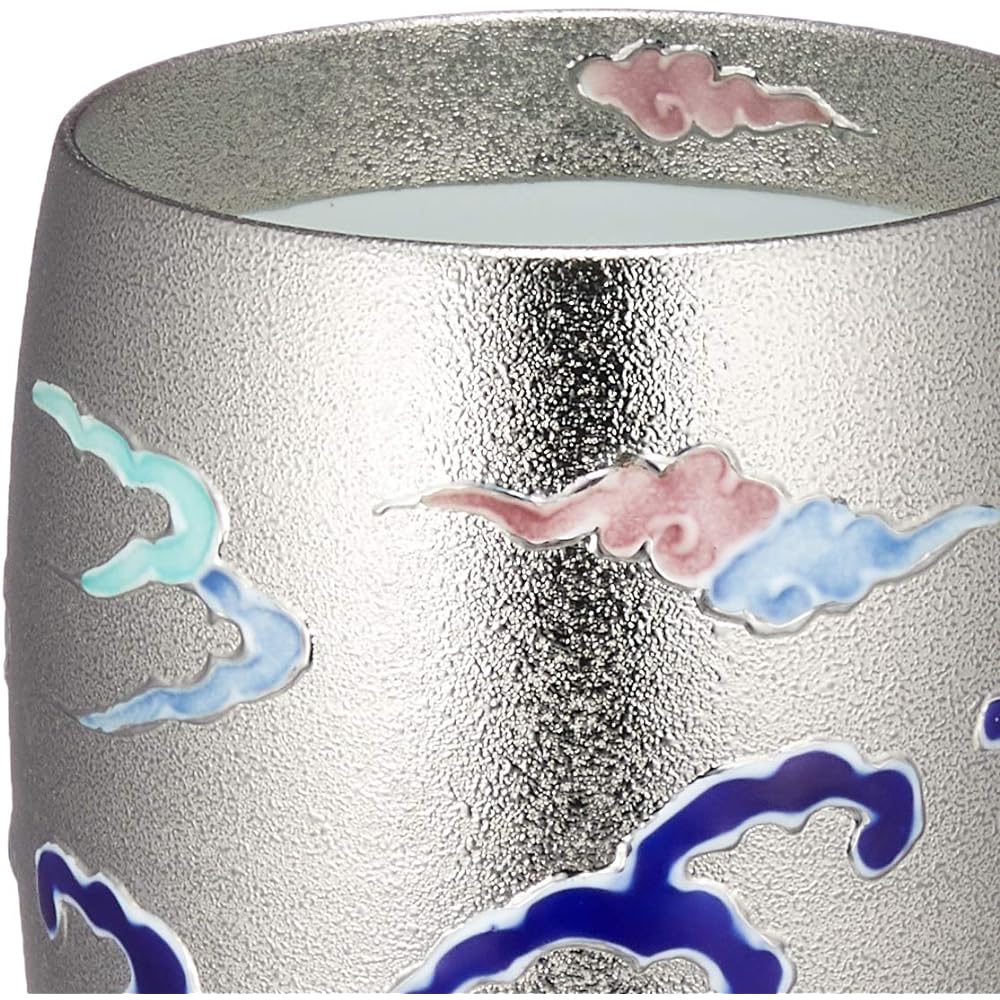 Arita ware beer glass Hokusai T542