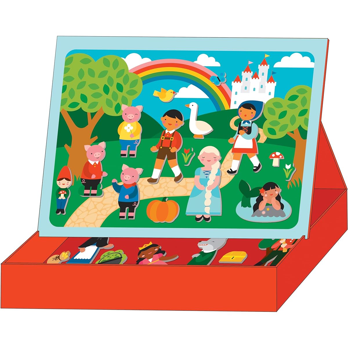 Petit Collage Story Time Magnet Play Scene
