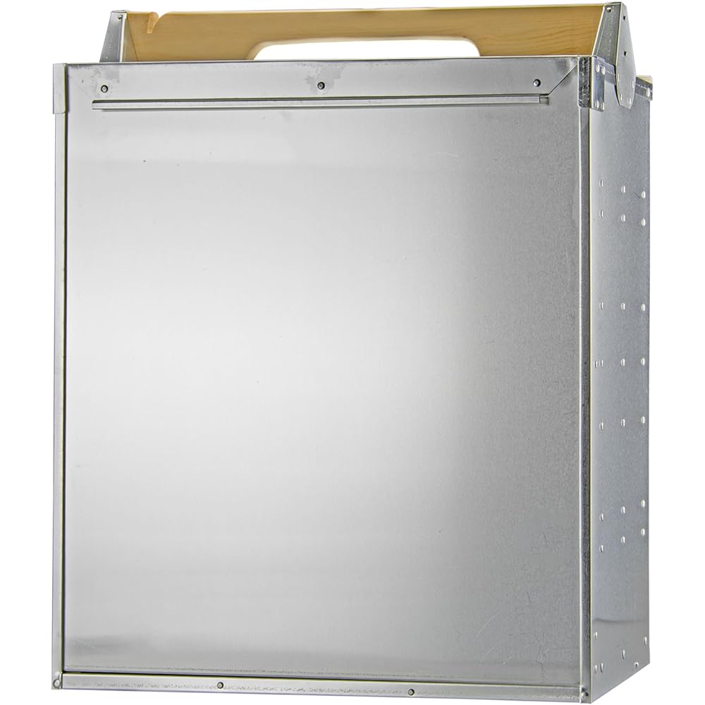 Aluminum delivery box, vertical type, 3 tiers (compatible with 3 bowls)