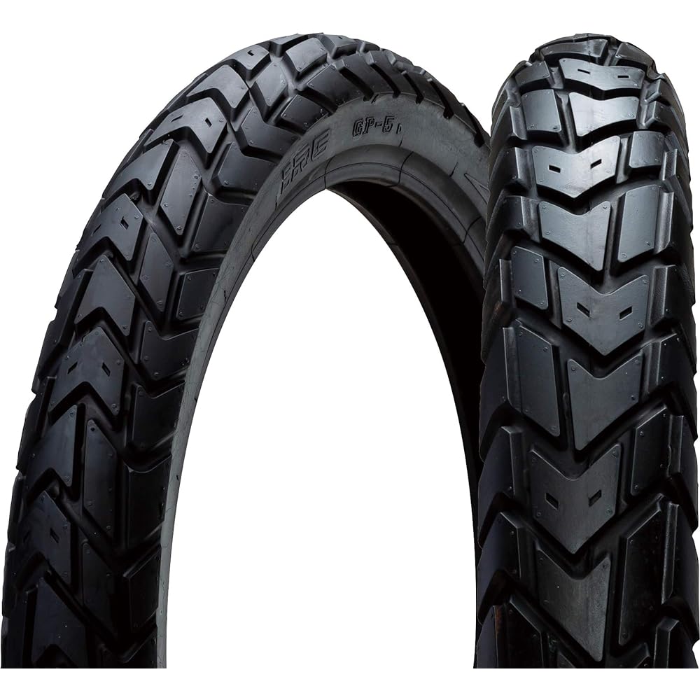 IRC Inoue Rubber Bike Tire GP-5 Front 80/90-17 44P Tube Type (WT) 107582