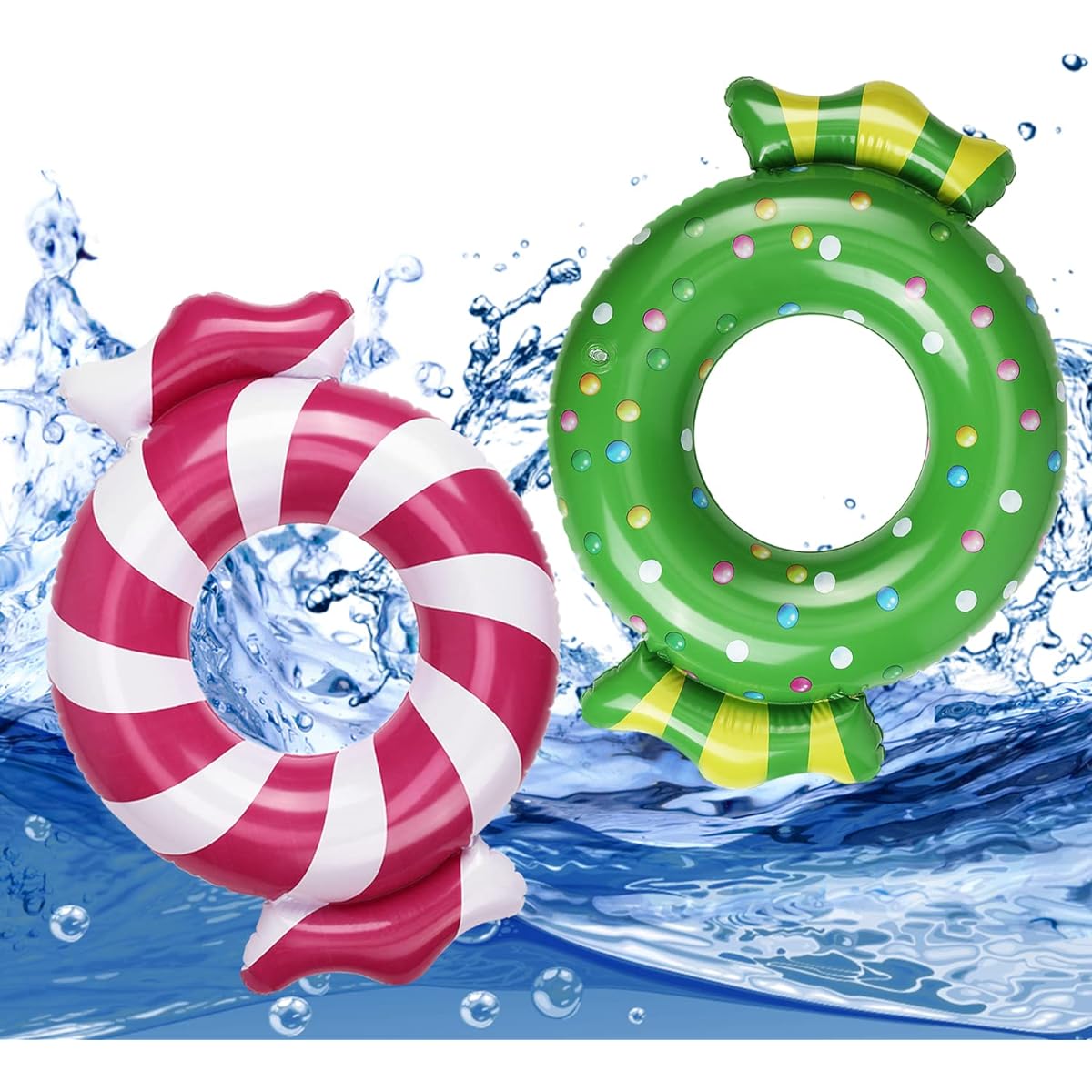 Inflatable Swim Rings Floats, Adults, Beach