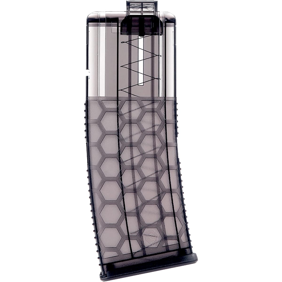 WORKER 15 Darts Stefan Honeycomb Style Short Dart Magazine for Nerf Modified Toys (Black)