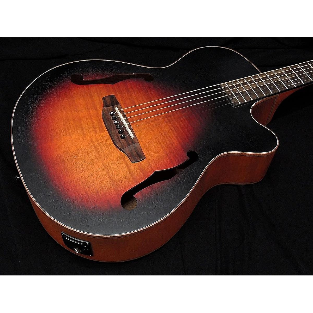 [Special Color] ARIA FET-F2 BS F Hole Electric Acoustic Original Color Brown Sunburst Acoustic Guitar