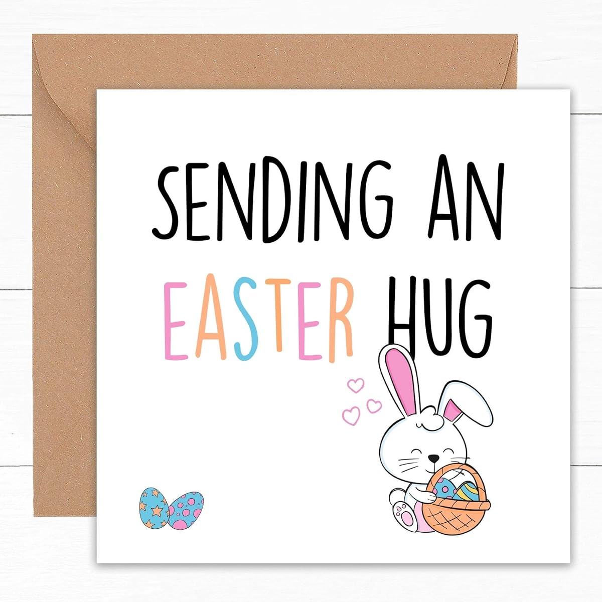 Felbridge Studio Easter Cards Easter Cards Multipack Easter Cards for Mom Granddaughter Son Daughter Sister Brother Husband Wife Boyfriend Girlfriend Best Friend Niece Nephew - 14cm/5.5inch