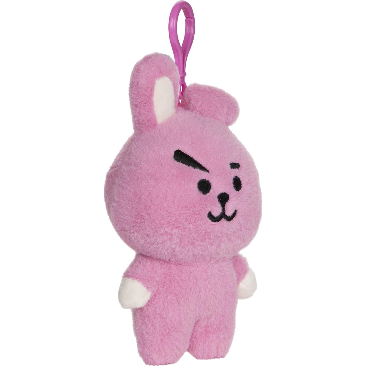 GUND LINE Friends BT21 Cooky Backpack Clip Plush, 4"