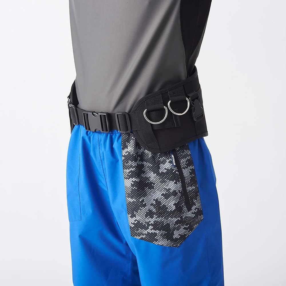 SOSHIN 7642 RBB Offshore Support Belt II Black Free