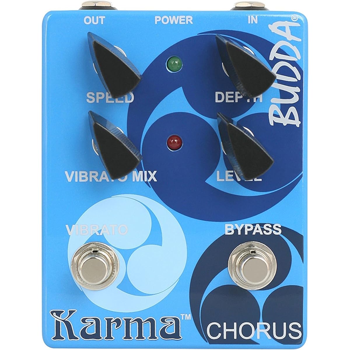 BUDDA Chorus Vibrato Effector Karma Chorus [Domestic genuine product] Blue BUD-CHO