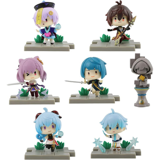 Genshin Impact Figure - Fighting Stance Li Yue Edition Theme Collection (7 pieces)