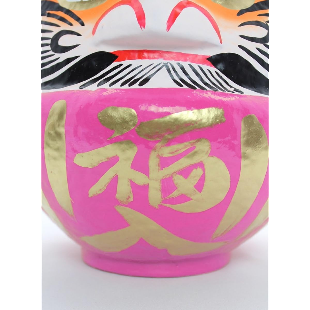 Daruma Lucky Daruma No. 13 Pink [Winning Prayers/United Cooperation] 34x30x36cm HKDM-13-PK-16