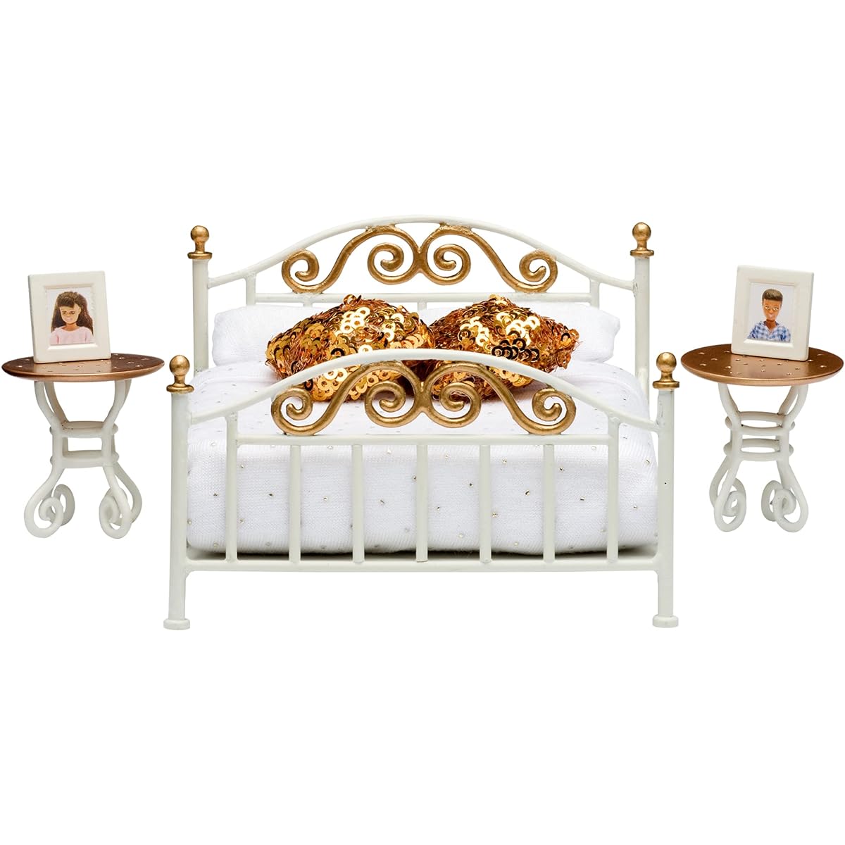Lundby Smaland 2016 Brass Bed Set