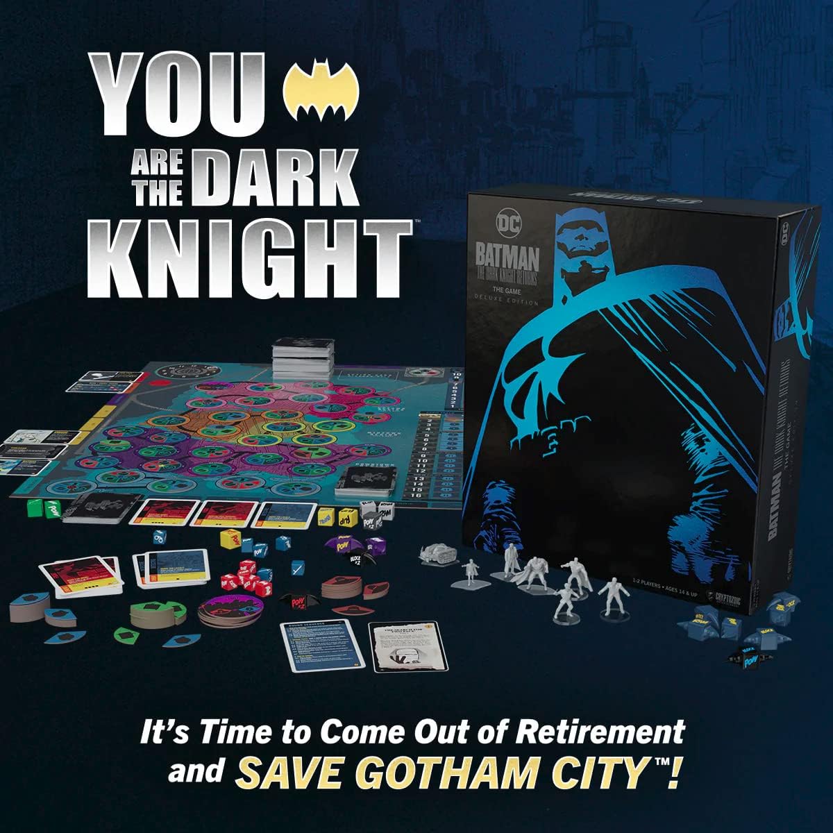 Cryptozoic Entertainment Batman: The Dark Knight Returns - The Game - Deluxe Edition: Retail Edition