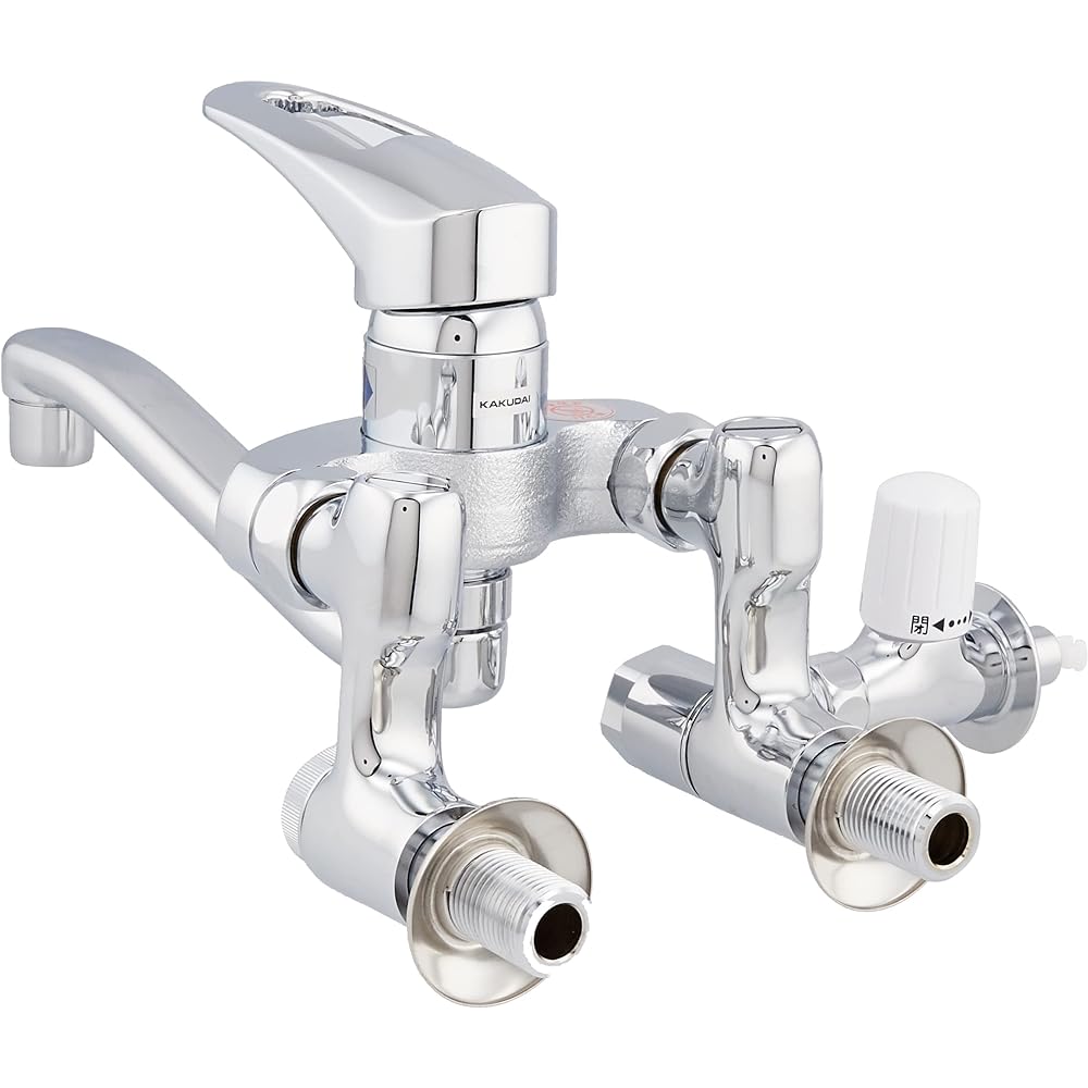 Kakudai Single Lever Mixing Faucet (with Water Diversion Cock) 192-313