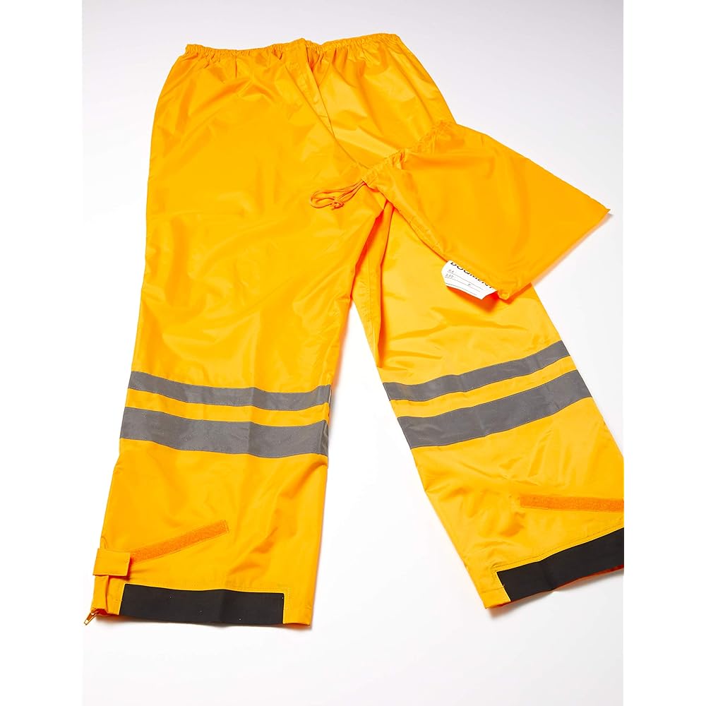 [Document] Rainwear Top and Bottom Safety Measures Rain Construction Site Visibility Rain Suit Men's