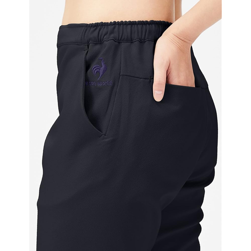 [Le Coq Sportif] Long Pants (Single Item), Quarter Length, Training, Light Absorption Heat Generation, Water Repellent, Stretch, Stable Shape, Women's